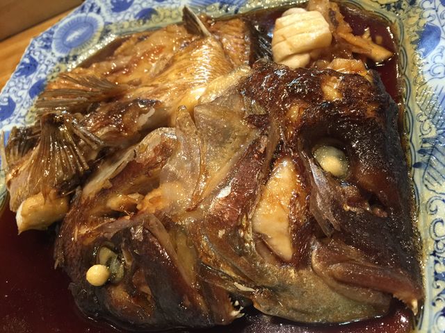 魚豊のあら煮_魚豊寿し