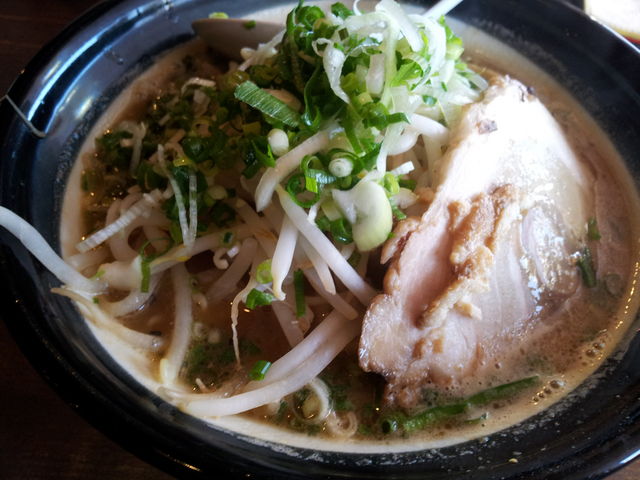 味噌!もやしとネギが美味しそう!_松福
