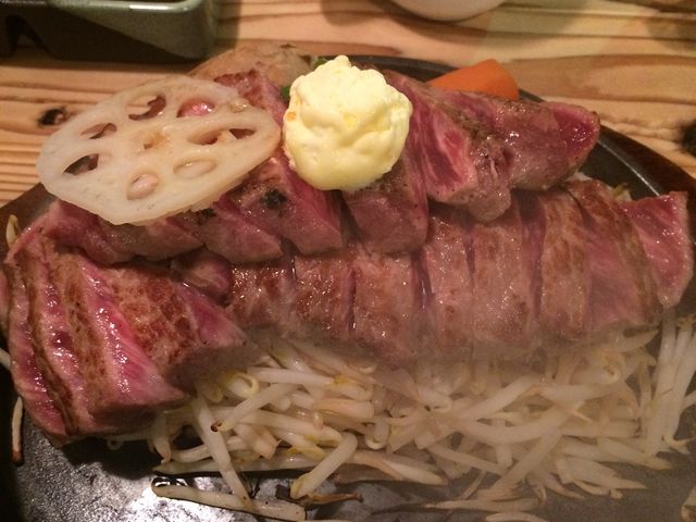 バブリーに1ポンドステーキ_うえすたん 西新店