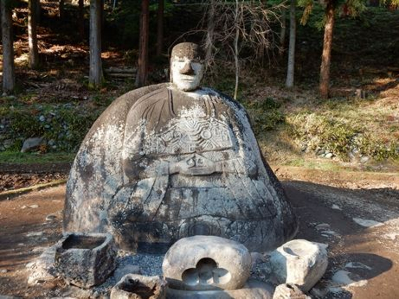 万治の石仏