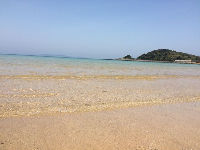 誰もいなかったのでプライベートビーチに!_青島