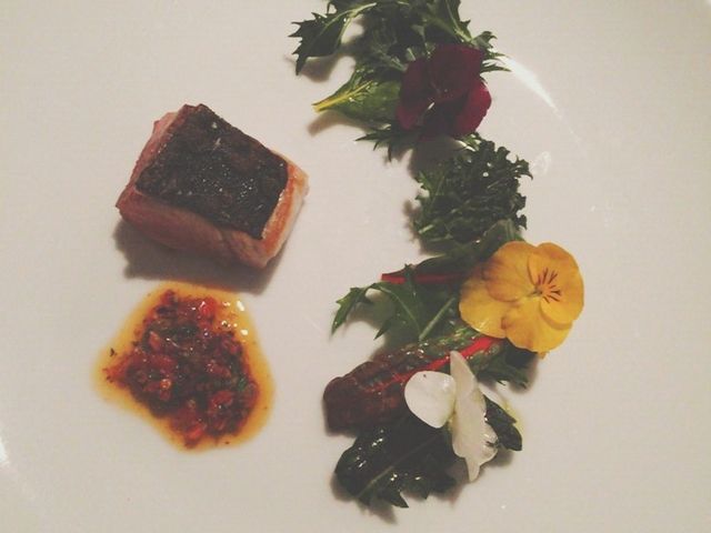 スズキかな❓コースのお魚料理です。どれも美味しかったです_OSTERIA ENOTECA DA SASINO
