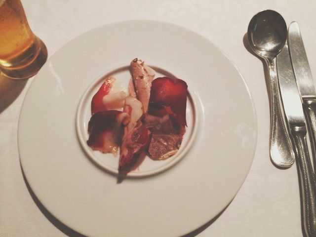 生ハムが本当に美味しかったです。ついついお酒が進みます。_OSTERIA ENOTECA DA SASINO