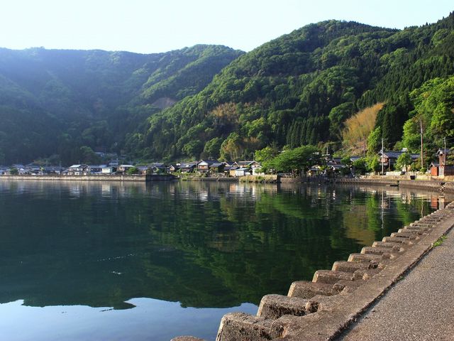 菅浦集落
湖面が穏やかで美しい_菅浦