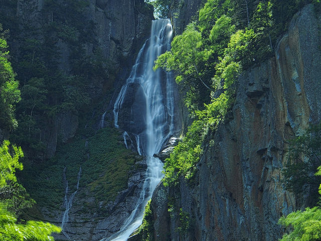 銀河の滝_層雲峡温泉氷瀑まつり