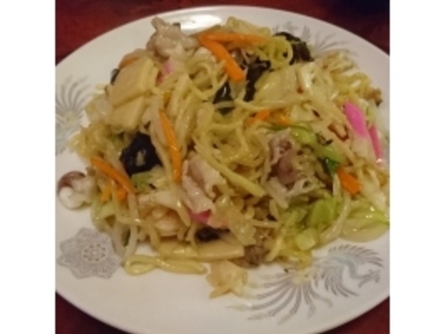 皿うどん太麺_ニュー松屋