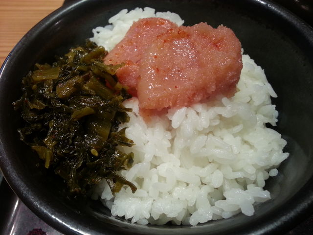 明太子
ご飯_博多もつ鍋 やまや 浜松町店