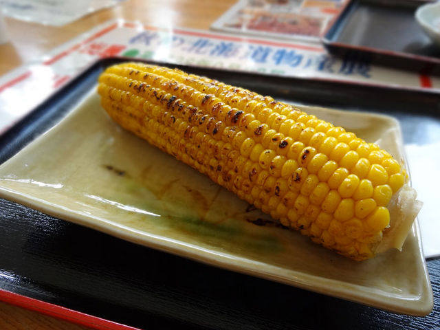 焼きトウモロコシ_利尻亀一