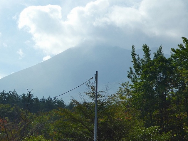 岩手山(ホテルの外から)_アクティブリゾーツ岩手八幡平