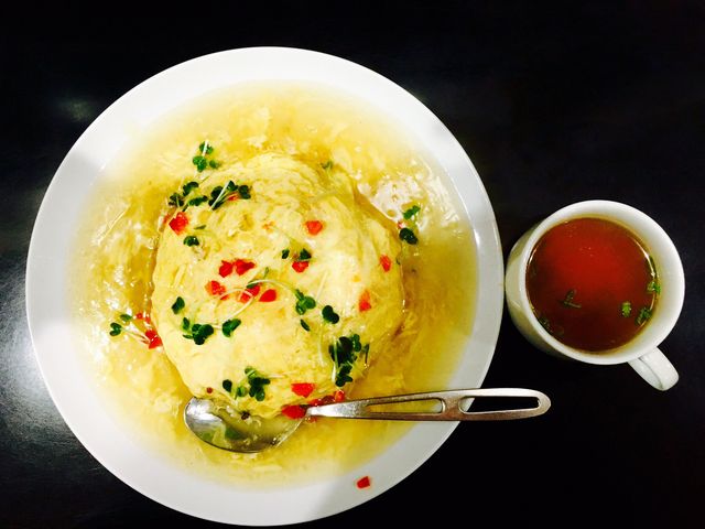 玉子餡かけチャーハン_天国