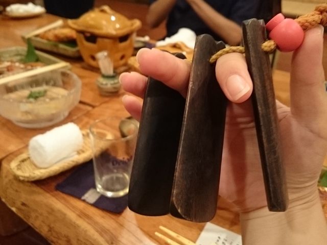 沖縄の楽器で合いの手_舟蔵の里