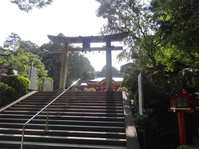 長岡天満宮大鳥居_長岡天満宮