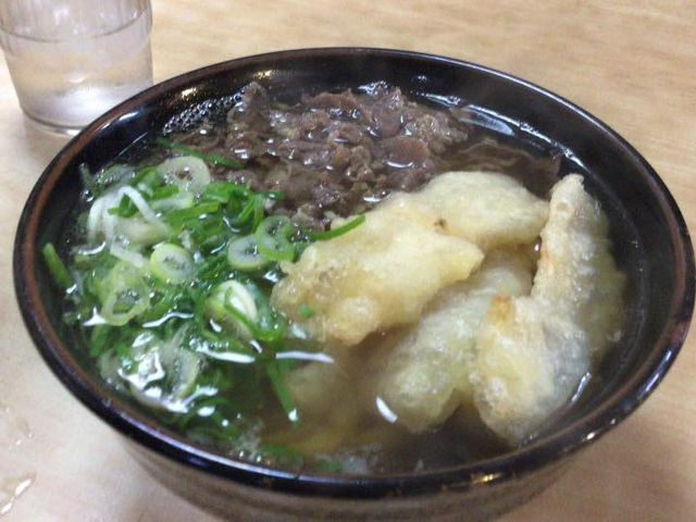 にくごぼううどん_うどん平