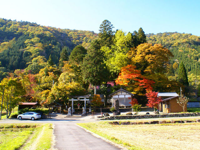 せせらぎ街道の紅葉