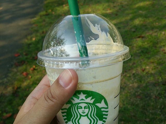 ピーカンナッツのフラペチーノ(≧∇≦)美味しかった♪_スターバックス・コーヒー 佐世保四ヶ町店