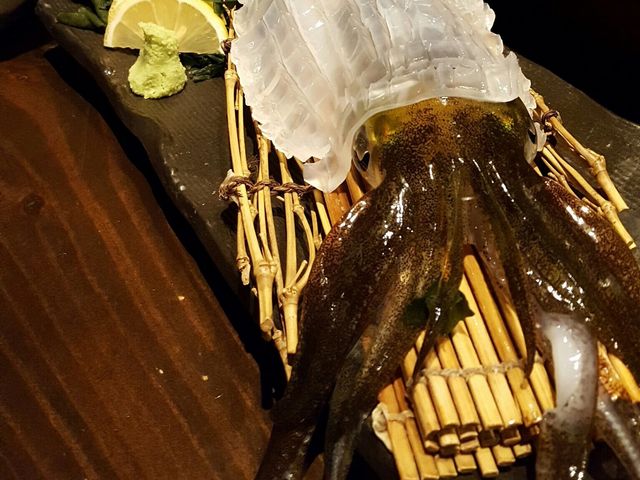 大きなイカ_居酒屋 たら福 天神 大名店