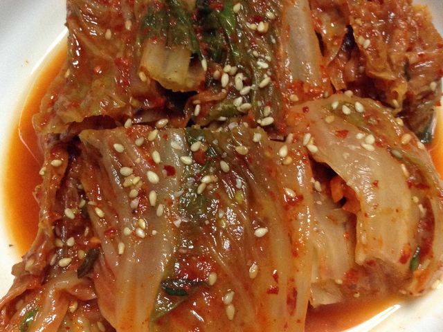 旨いキムチ_炭火焼肉 金剛園 札幌