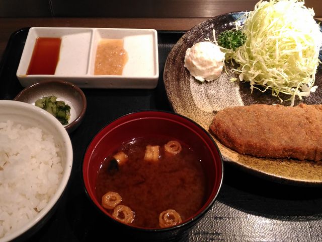 贅沢ランチ!_牛かつ もと村