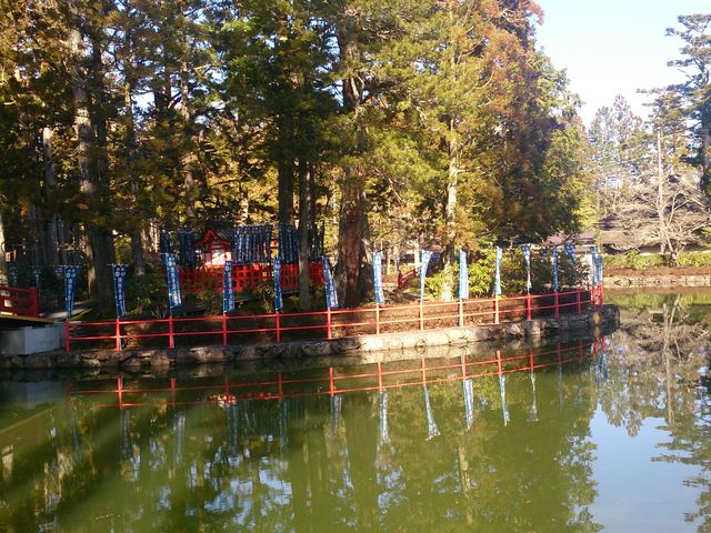 庭園。_壇上伽藍