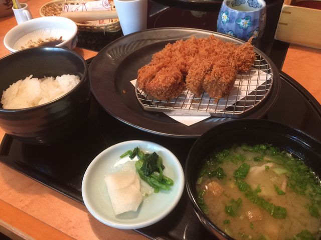ランチのとんかつ_寿庵 鹿児島中央駅西口店