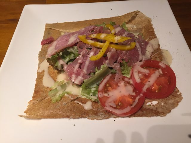 サクサク、野菜たっぷり希ガレット_オレンジカウンティ