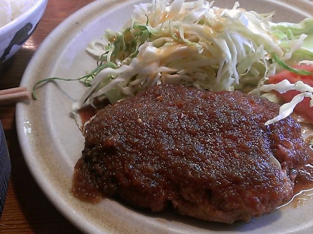 ハンバーグ_浜芳