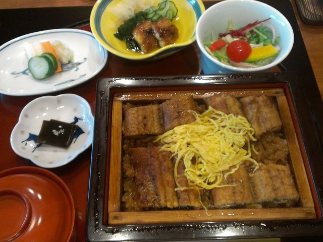 蒸篭蒸し定食_本庄うなぎ屋 本庄店