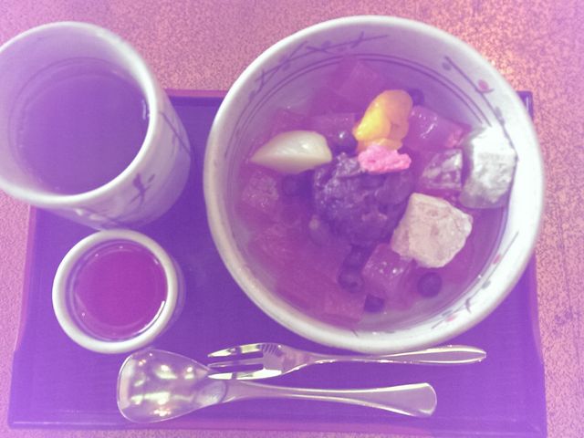 桜あんみつ_カフェ&レストラン談話室 ニュートーキョー