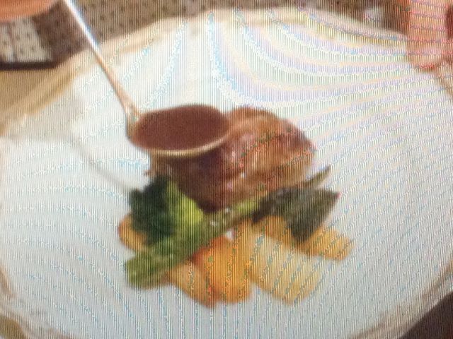 メインのハンバーグです。_東洋軒