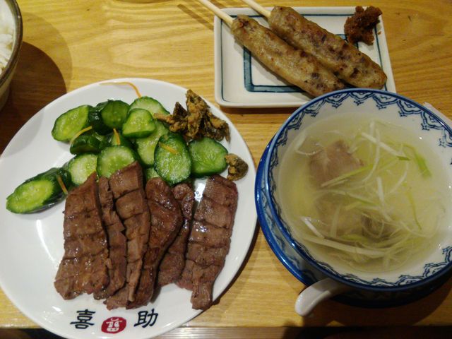 つくねも美味しい_味の牛たん 喜助 エスパル店