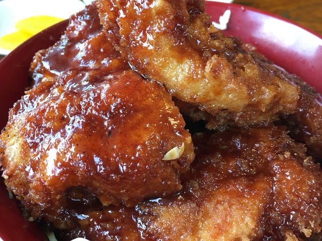 ボリューミーなソースカツ丼_十文字屋