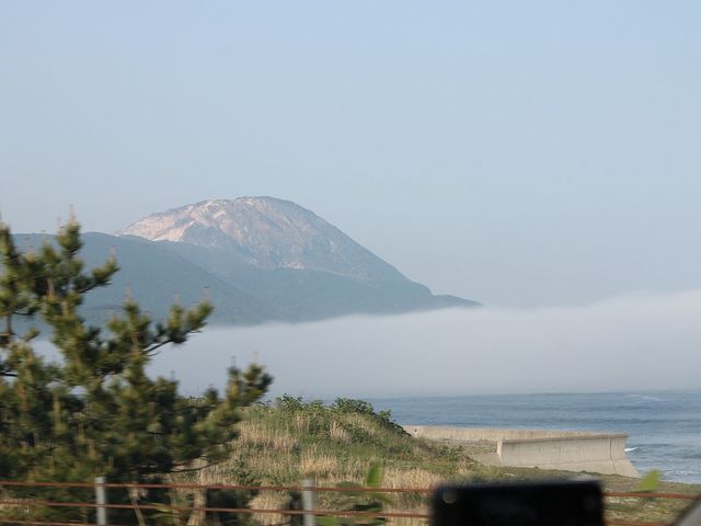 霧が幻想的_恵山