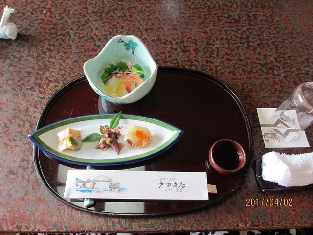 付き出しと酢の物
酢の加減がとても良い(好み💛)_戸田本店