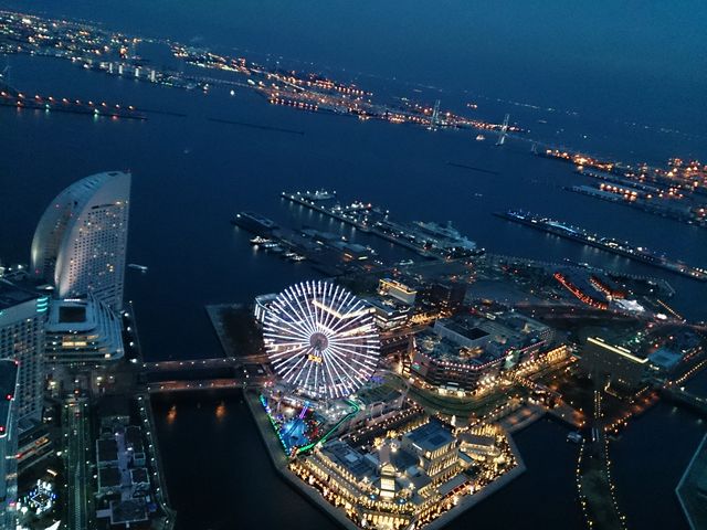 展望台からの夜景_横浜ランドマークタワー