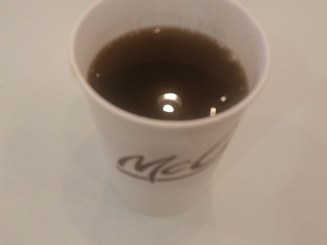 コーヒー_マクドナルド209久留米店