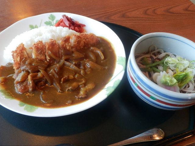 カレーと蕎麦_味処美林