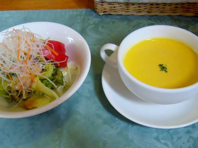 夏野菜とスープ_函館 レストラン 柊