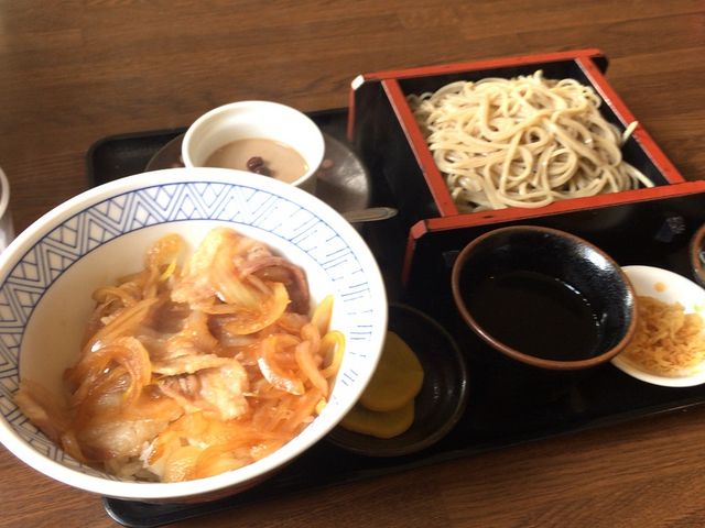 ランチセット_そば処大阪屋桔梗店