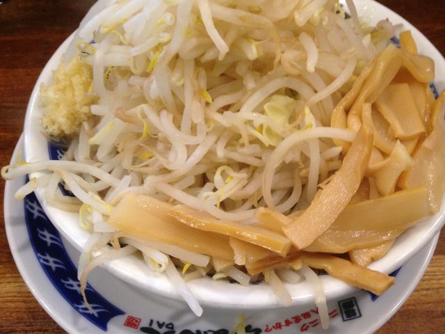 野菜増しです。_らーめん大 中野店
