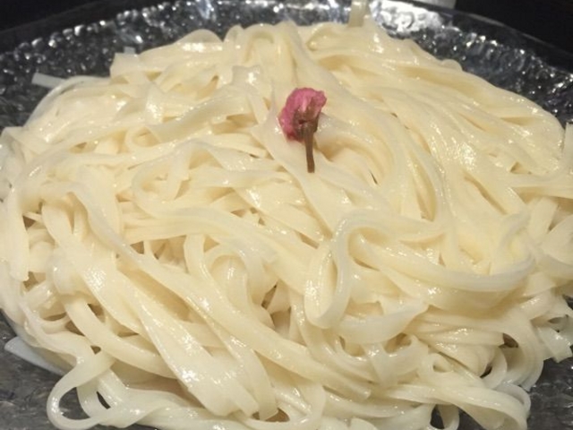 うどんが美味しかったです。_あきた美彩館ダイニング