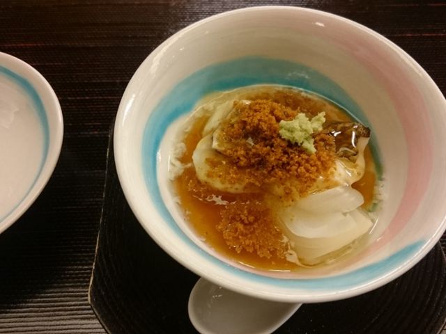 ゆり根とからすみ_京料理かねき