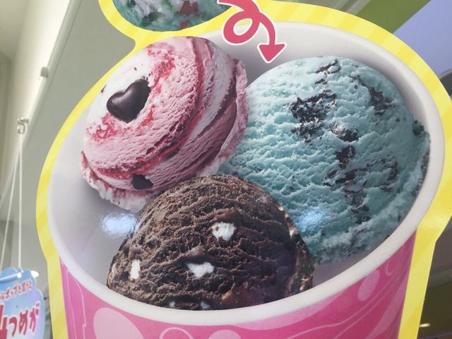 これは看板です。_サーティーワンアイスクリーム イオンレイクタウン店