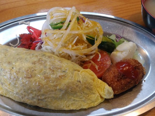 幻の味のオムライス_レストラン自由軒