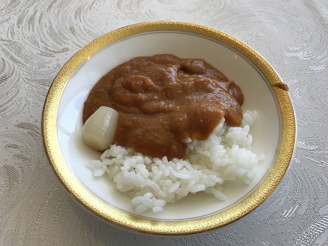 二巡目終わり、カレーをば頂き巻いたよ_ヴァンヴェール 甲府記念日ホテル