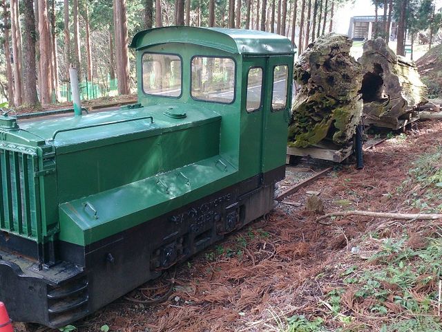 トロッコ車両_屋久島町屋久杉自然館