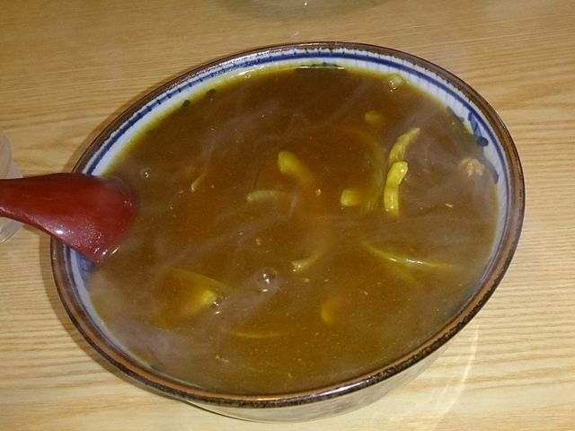 カレーそば_栗下食堂
