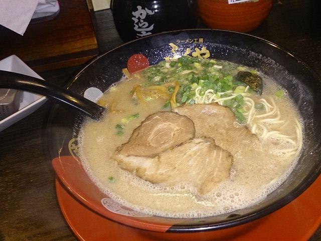 ふくやラーメン 大分駅前店 晩酌セットのラーメン_ふくやラーメン 大分駅前店