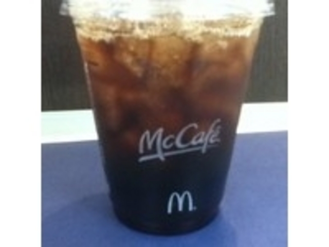 アイスコーヒー_マクドナルドJR岡山駅店