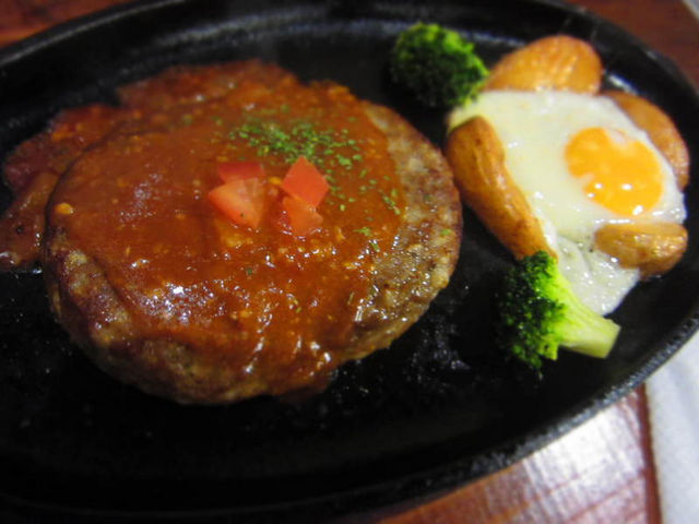 石垣牛ハンバーグ_ジャンボステーキ ハンズ JUMBO STEAK HAN'S 松山店