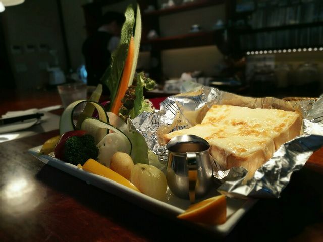美味しさも見た目の美しさも満点のモーニング_Cafe naka蔵